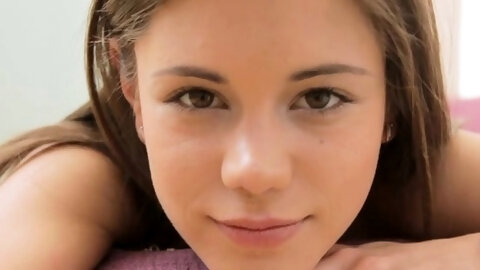 Inviting brunette minx Caprice who likes to dildo her nana