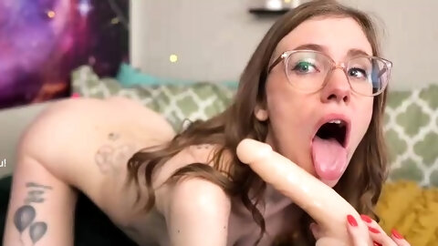 Amateur handjob teens love to jerk his long cock