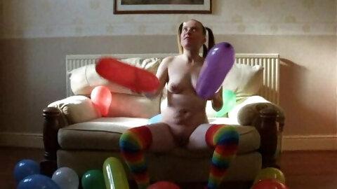 Balloons and Knee socks