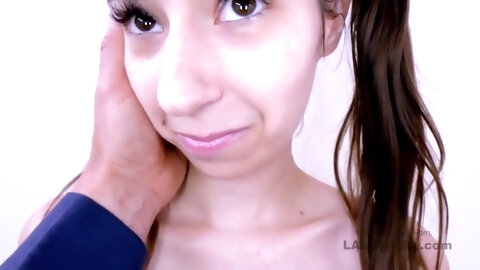 Lolli Pop - Petite Passionate Geek Gets Curved Cock