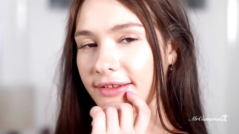 FEMDOM Matty Milla Teaches Tiny Ohana Petite About Threesomes