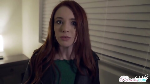 Redhead Stepsister Bribes Steve - Madi Collins