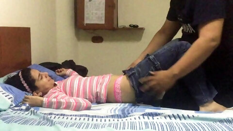 teen 18 years old first video sex tape facecum sweet girl