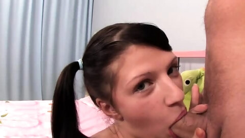 Playsome russian minx gets banged in several ways
